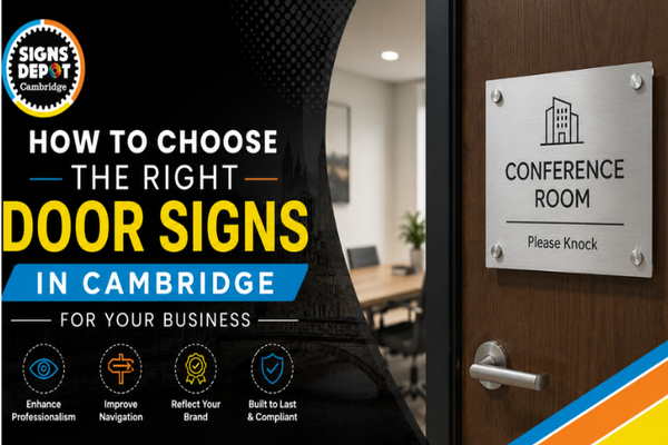 How to Choose the Right Door Signs in Cambridge for Your Business How to Choose the Right Door Signs in Cambridge for Your Business