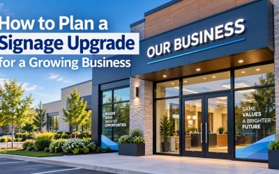 How to Plan a Signage Upgrade for a Growing Business