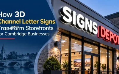How 3D Channel Letter Signs Transform Storefronts for Cambridge Businesses
